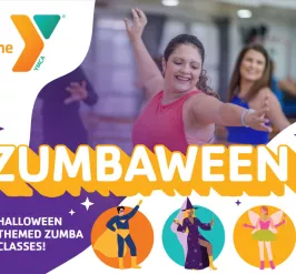 Halloween Themed Zumba, Greater Wichita YMCA