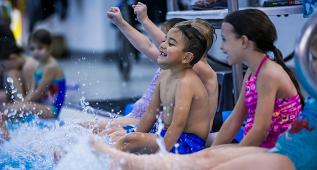 Swim Lessons Feature Card