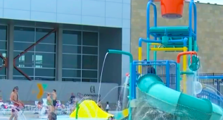 Andover YMCA outdoor water park