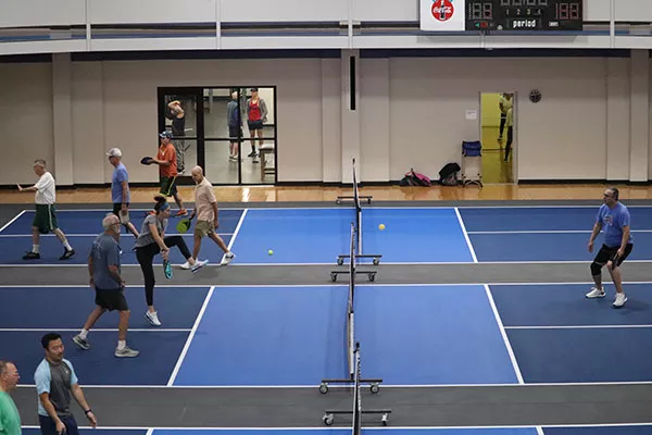Play pickleball at the West YMCA's Pickle Center
