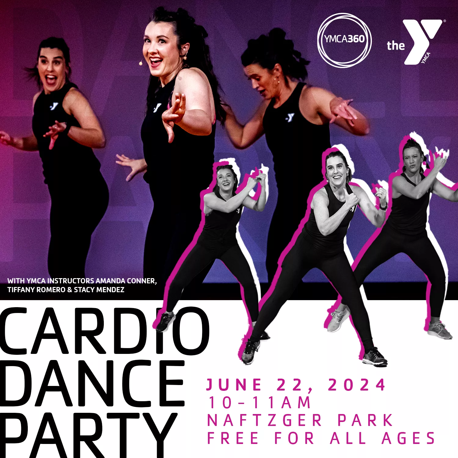 Greater Wichita YMCA Cardio Dance Party June 22, 2024