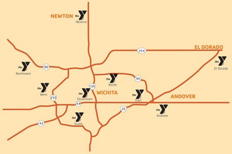 GREATER WICHITA YMCA OUR YMCA - Greater Wichita Ymca 2019 Locations Map Yellow Orange Thumbnail 450x300 