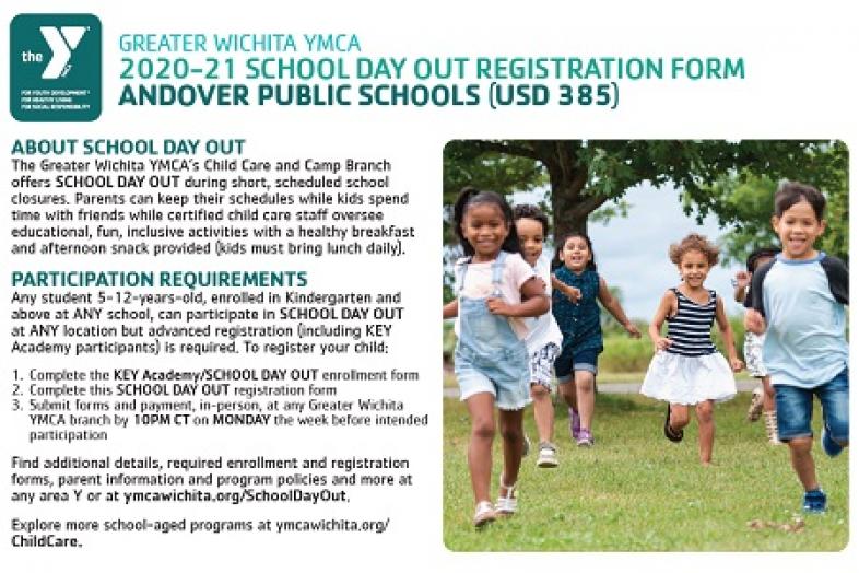 Greater Wichita Ymca Programs And Activities Child Care Registration Forms
