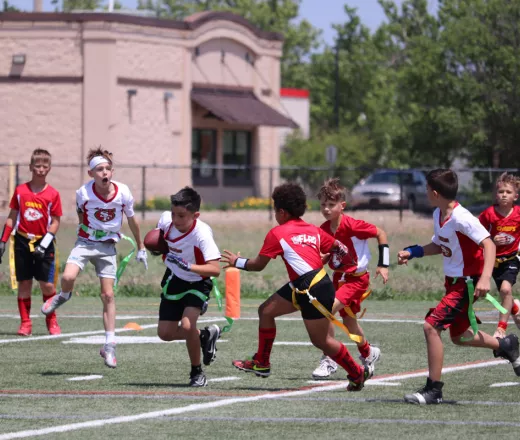NFL Flag Football at the Greater Wichita YMCA